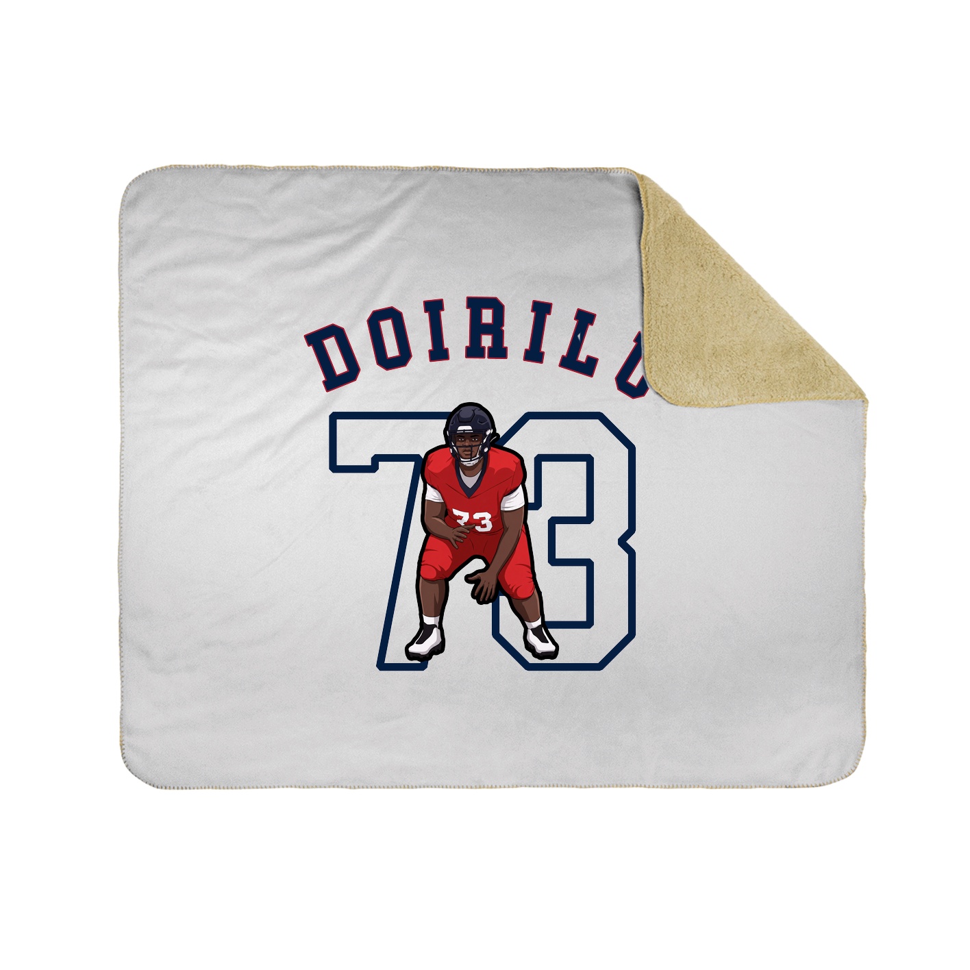Throw Blanket — Shirsey Arch in White