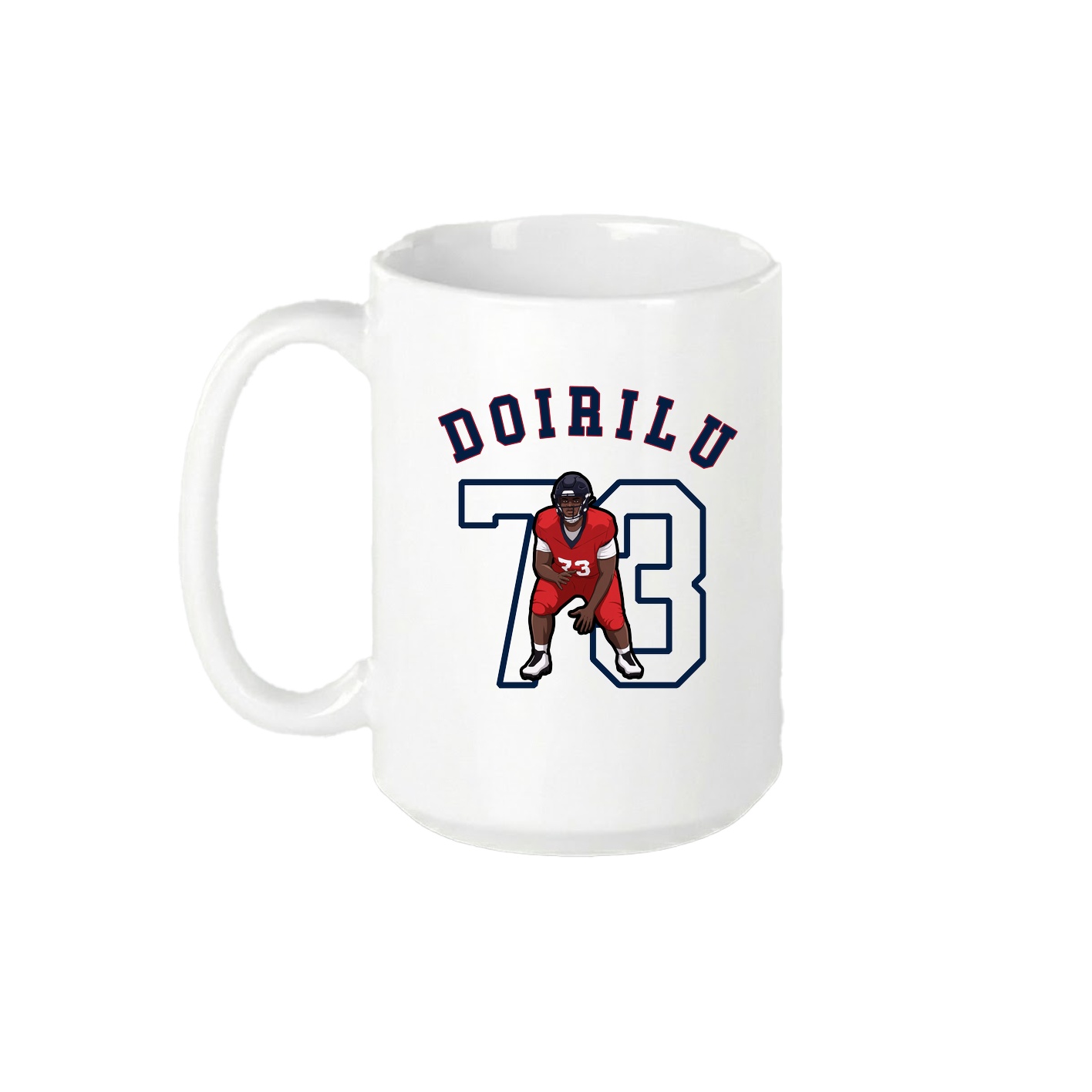 15oz Coffee Mug — Shirsey Arch in White