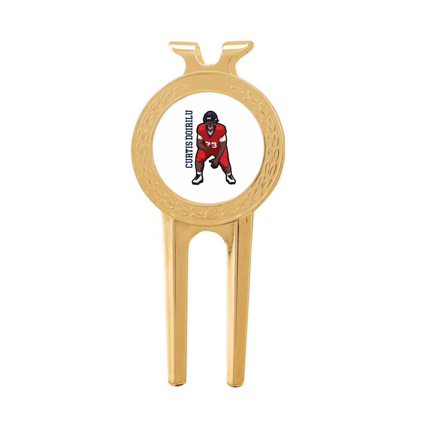 Divot Tool with Ball Marker — Name Vertical in Classic