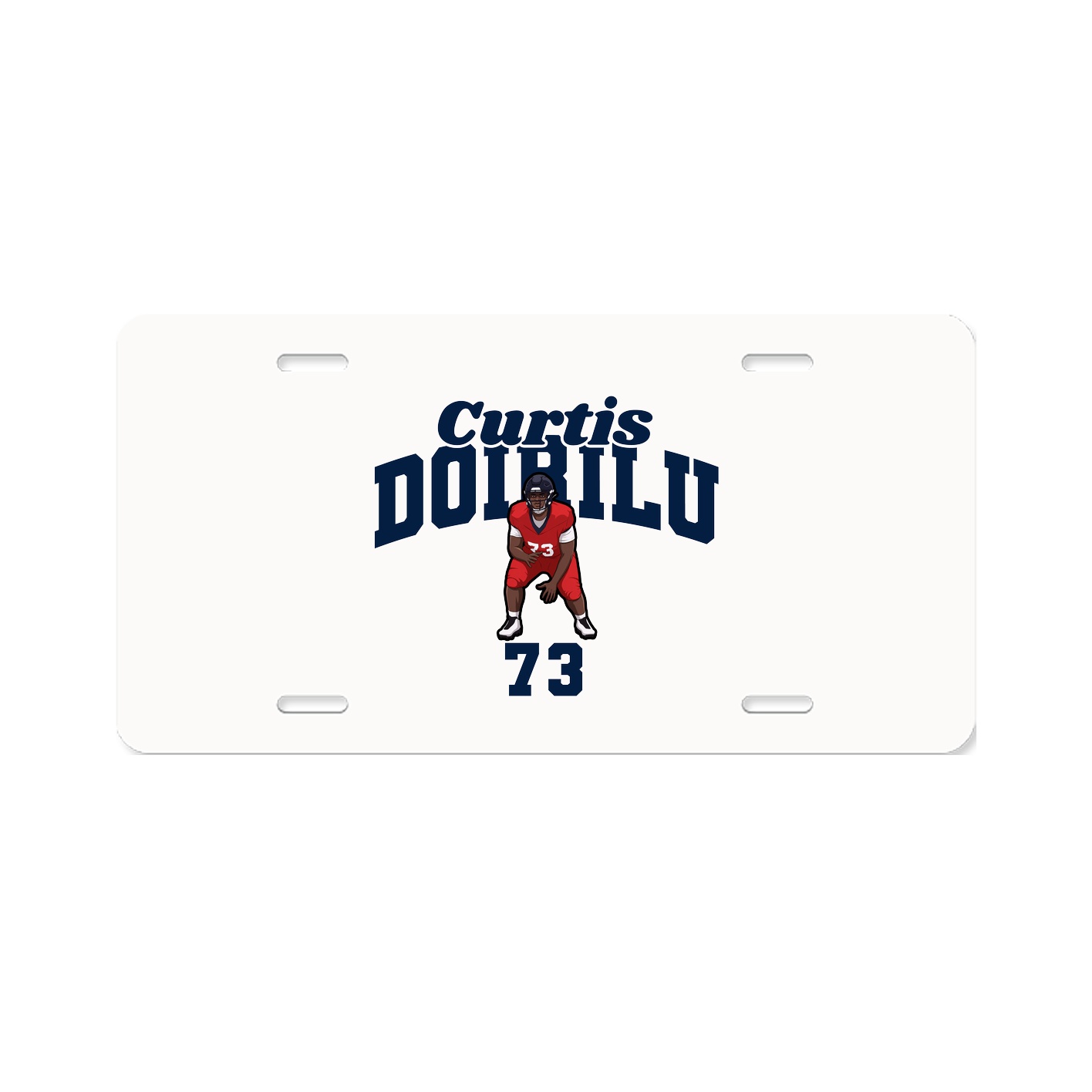 License Plate — Signature Arch in Classic
