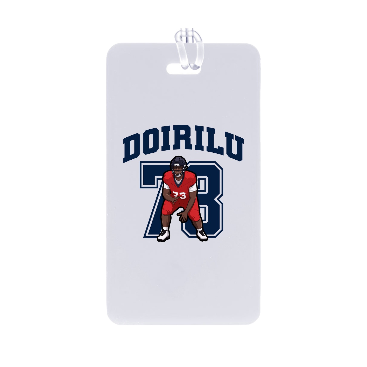 Bag Tag — Number in Classic