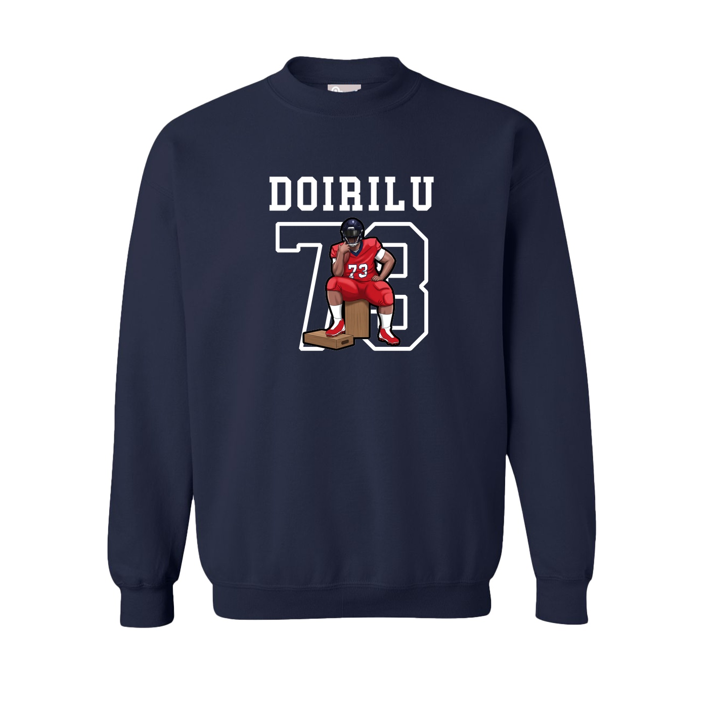 Fleece Crew — Shirsey in Navy
