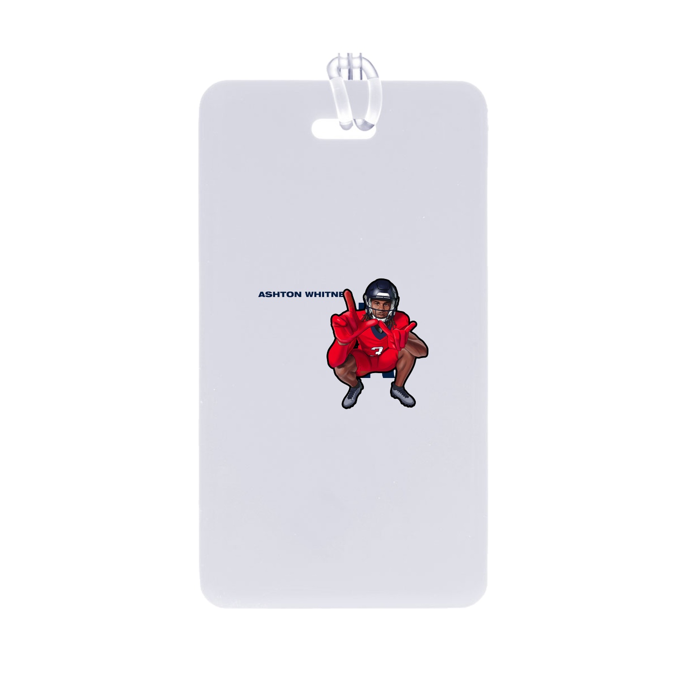 Bag Tag — Player Name in Classic
