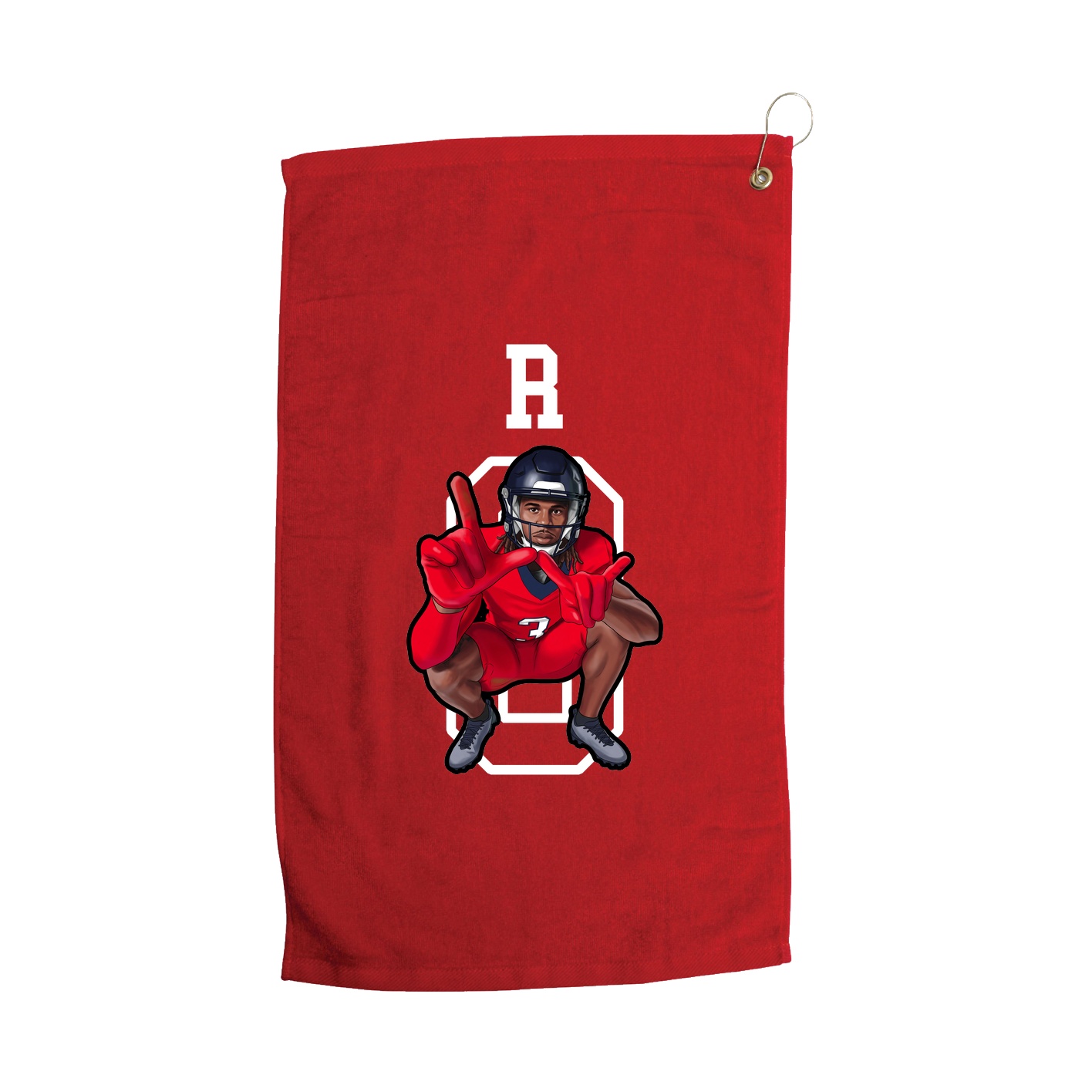 Golf Towel — Shirsey in Red