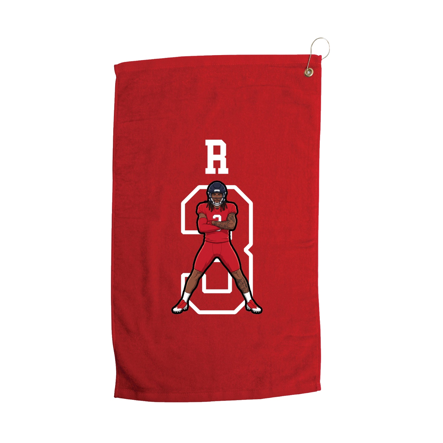 Golf Towel — Shirsey in Red