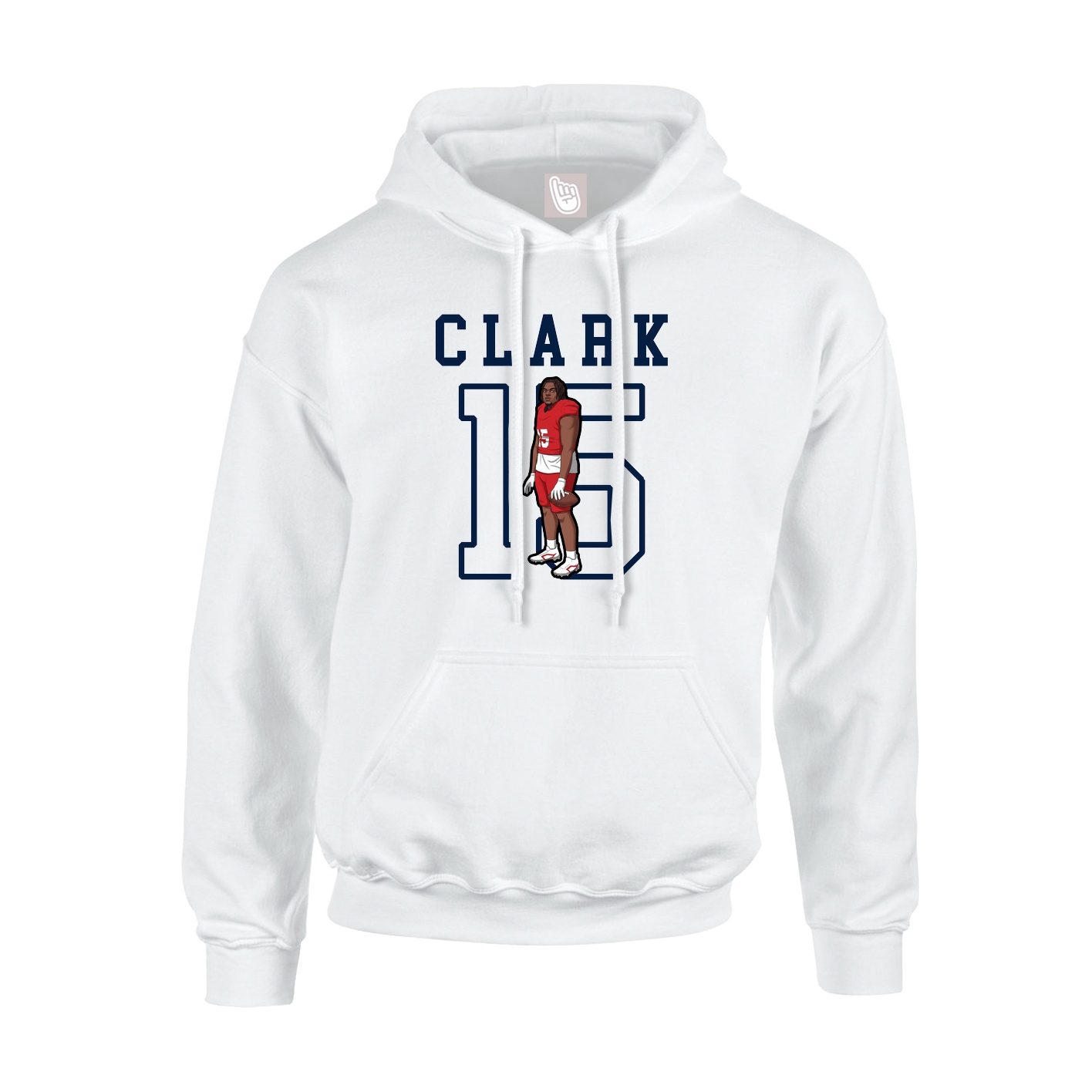 Youth Hoodie — Shirsey in White