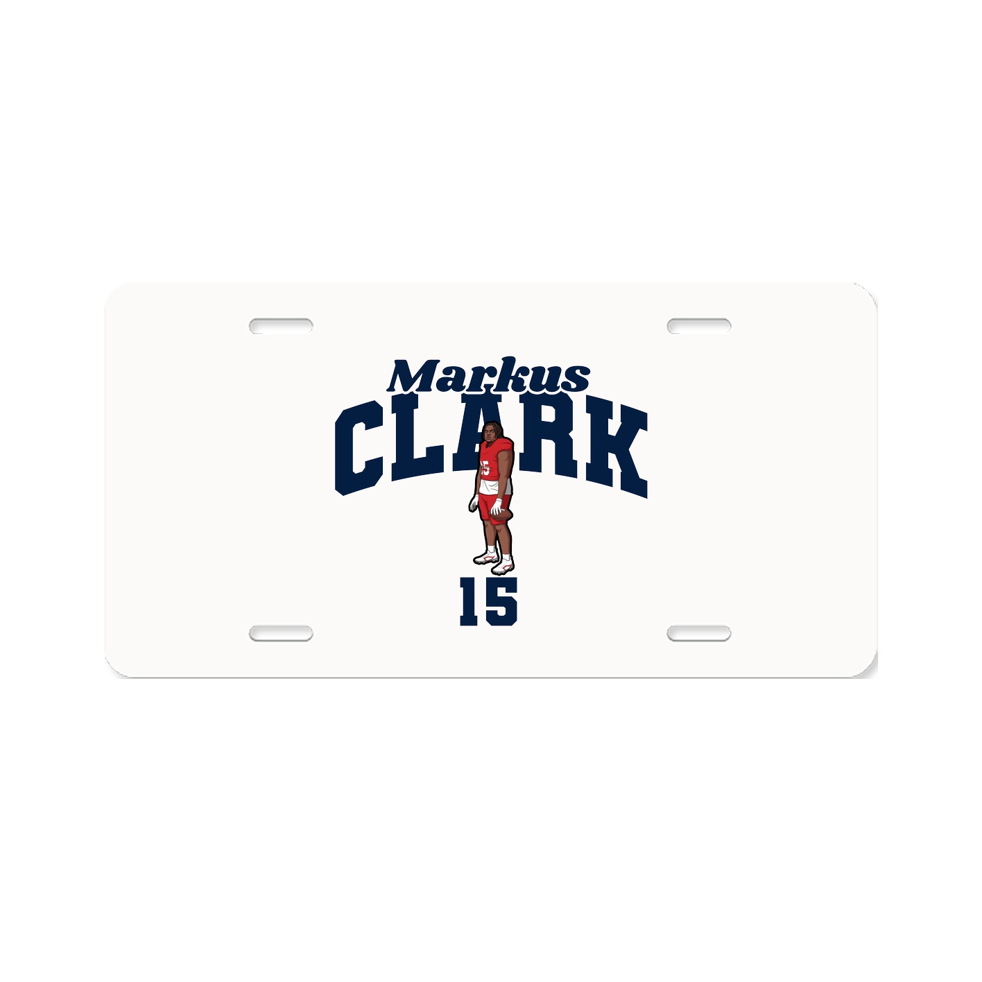 License Plate — Signature Arch in Classic