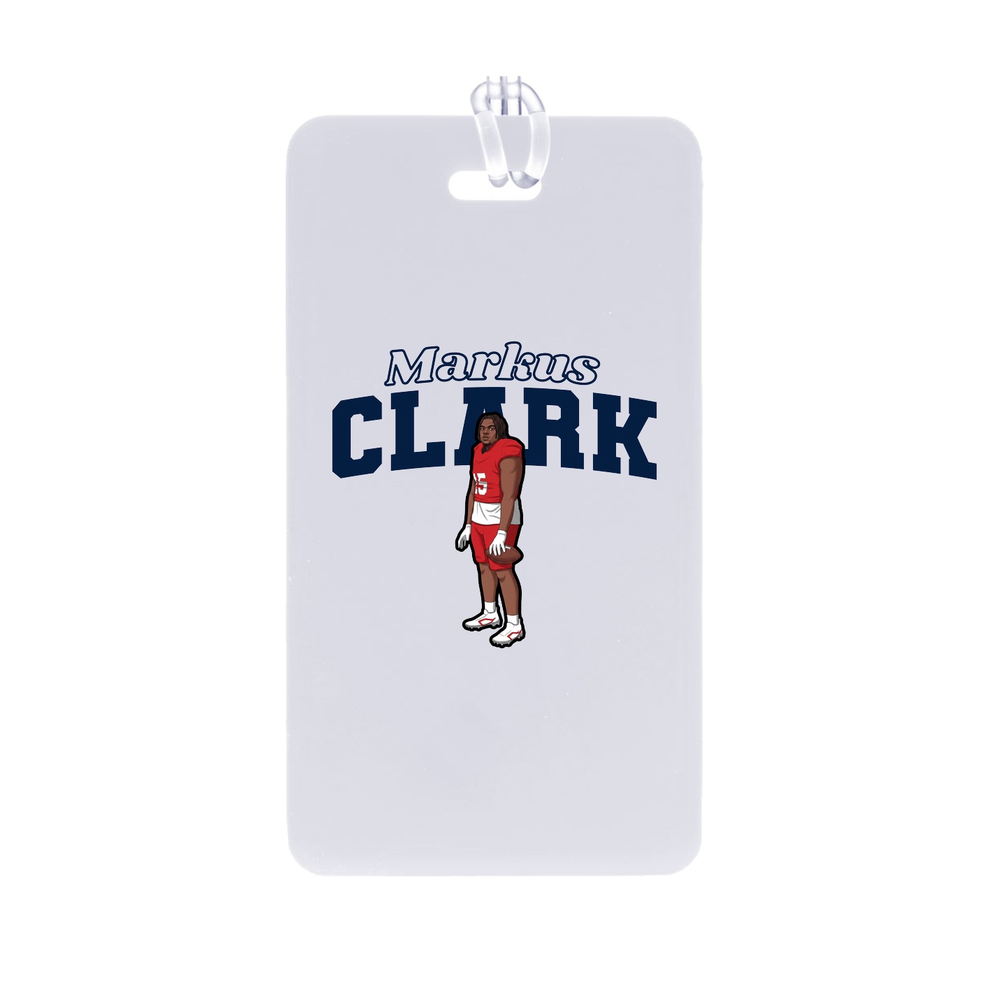 Bag Tag — Name Arch in Classic
