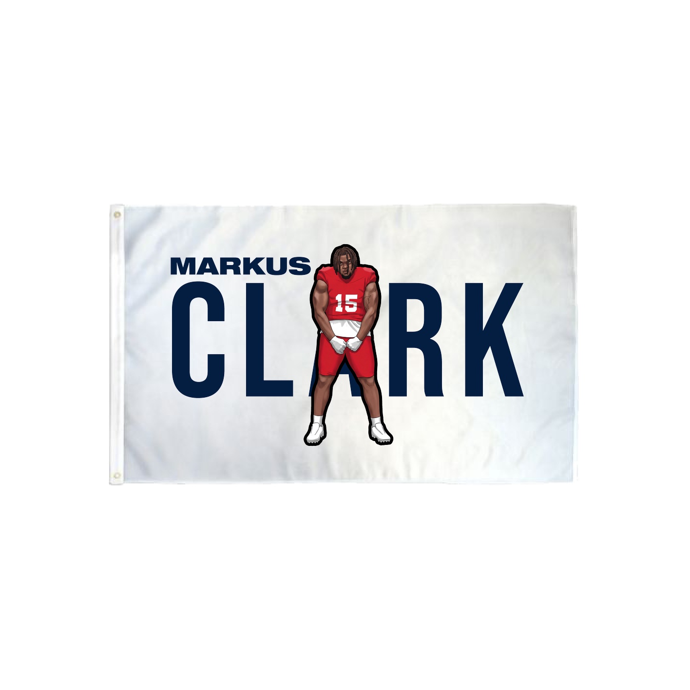 3x5 Flag — Player Name in Classic