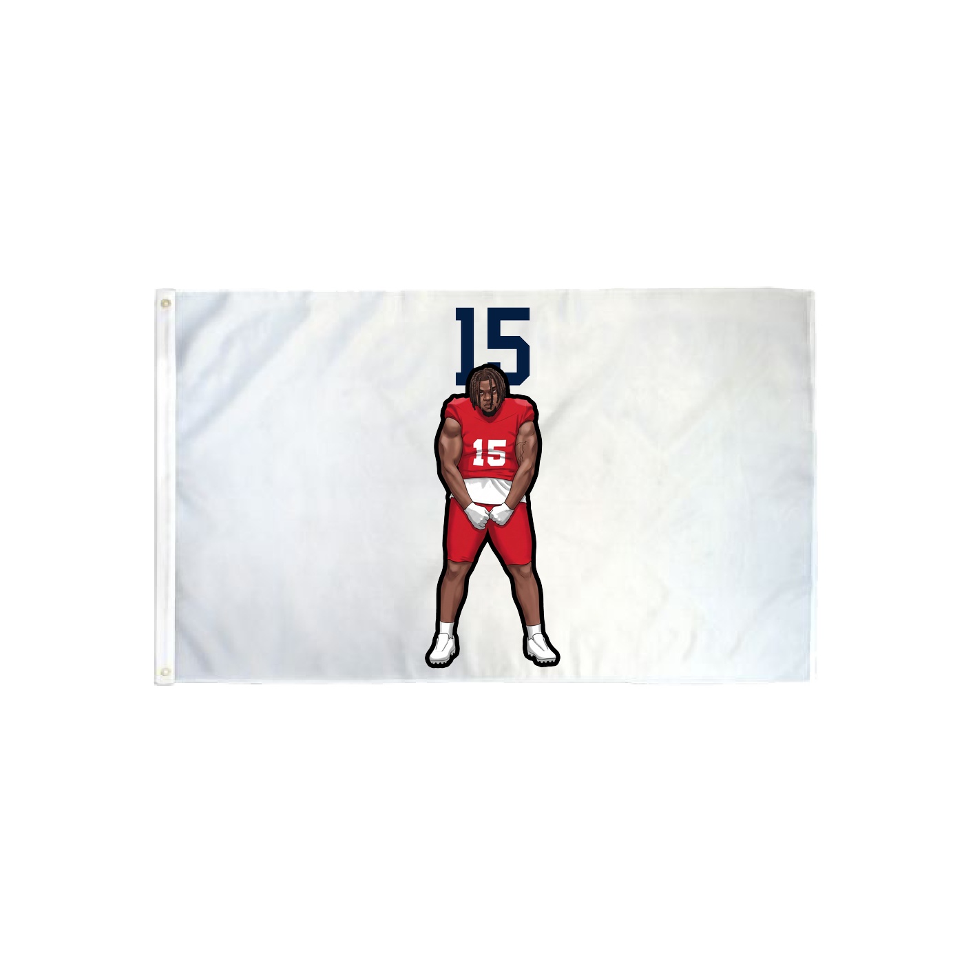 3x5 Flag — Number Top in Classic