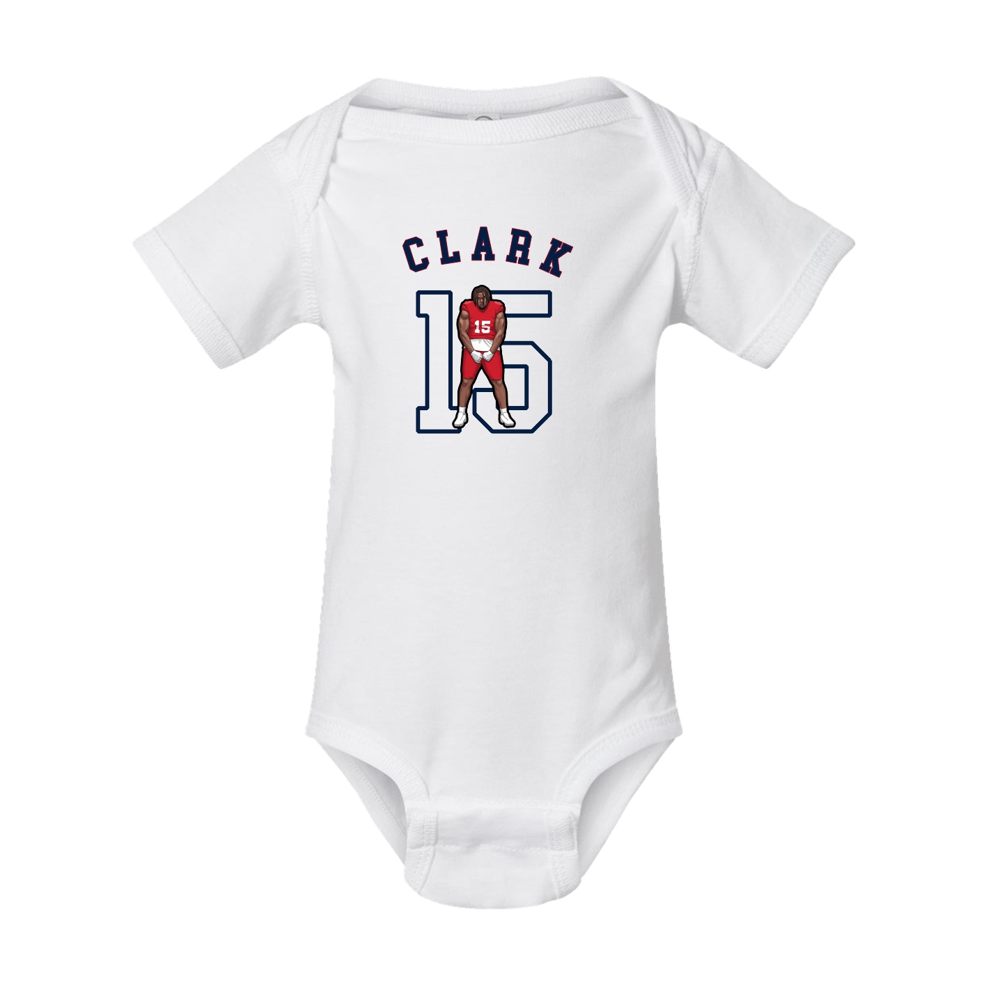 Baby Onesie — Shirsey Arch in White