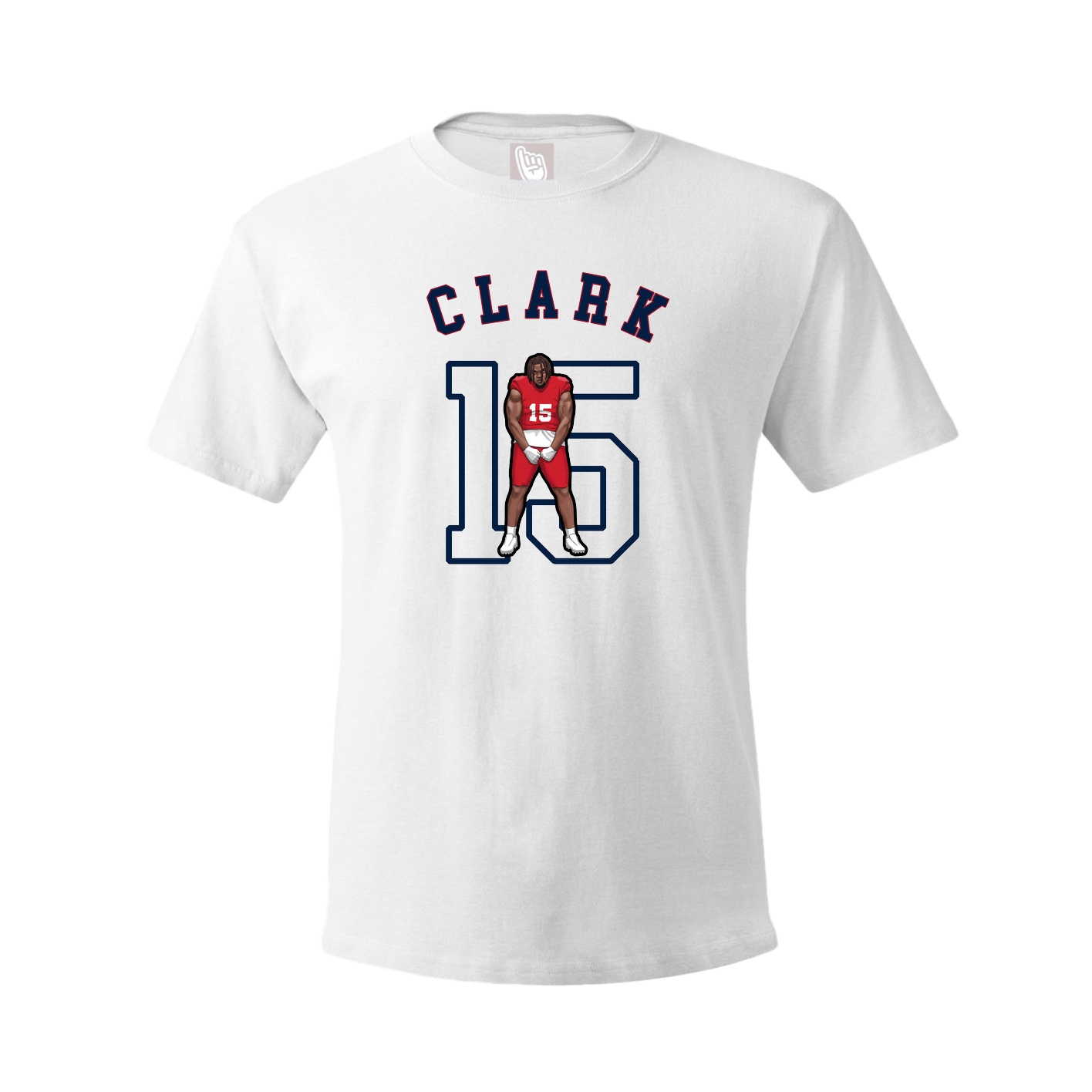 Tee — Shirsey Arch in White