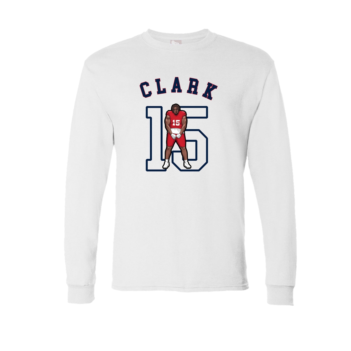 Long Sleeve Tee — Shirsey Arch in White