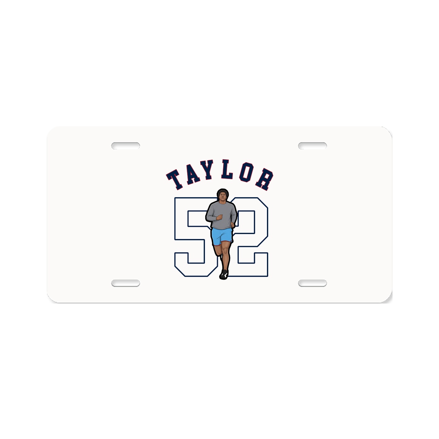 License Plate — Shirsey Arch in Classic