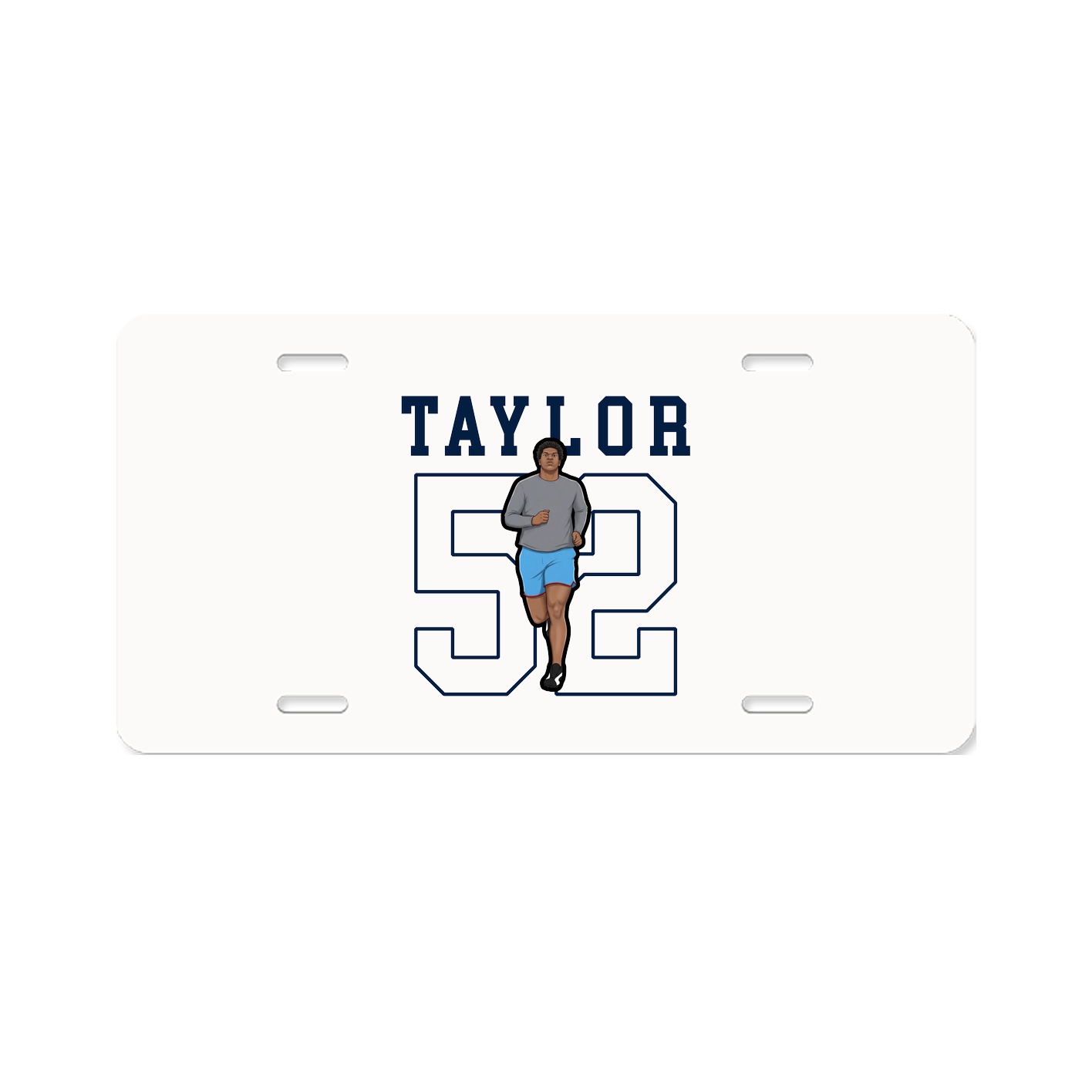 License Plate — Shirsey in Classic