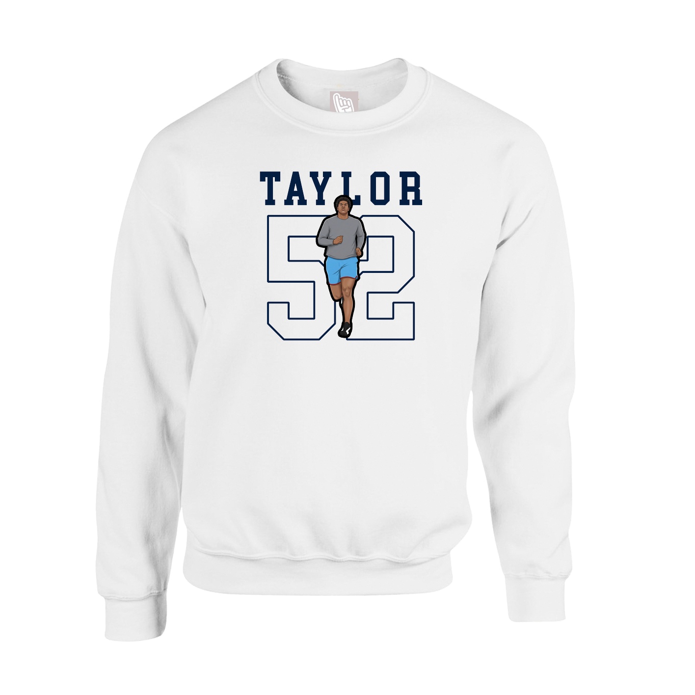 Fleece Crew — Shirsey in White