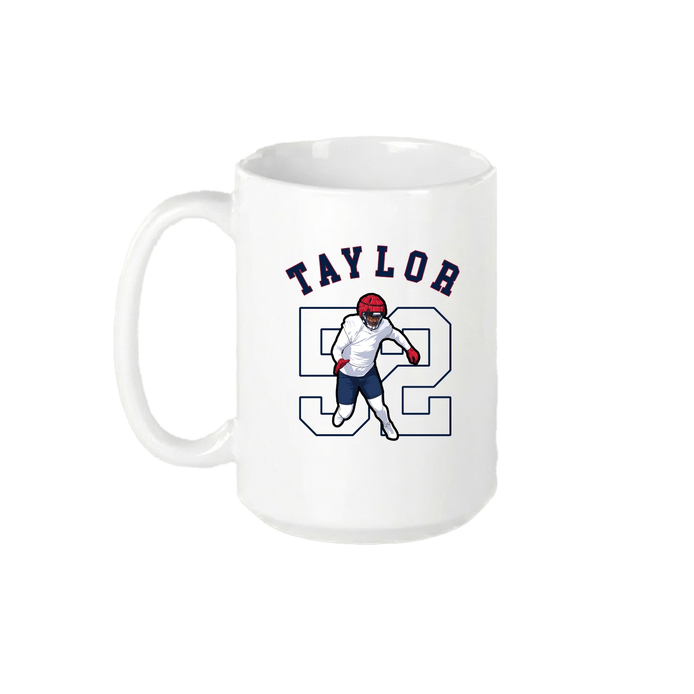 15oz Coffee Mug — Shirsey Arch in White