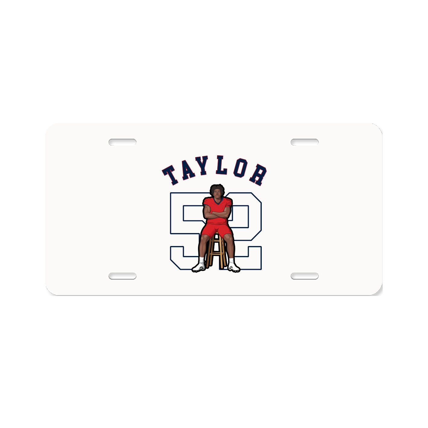 License Plate — Shirsey Arch in Classic