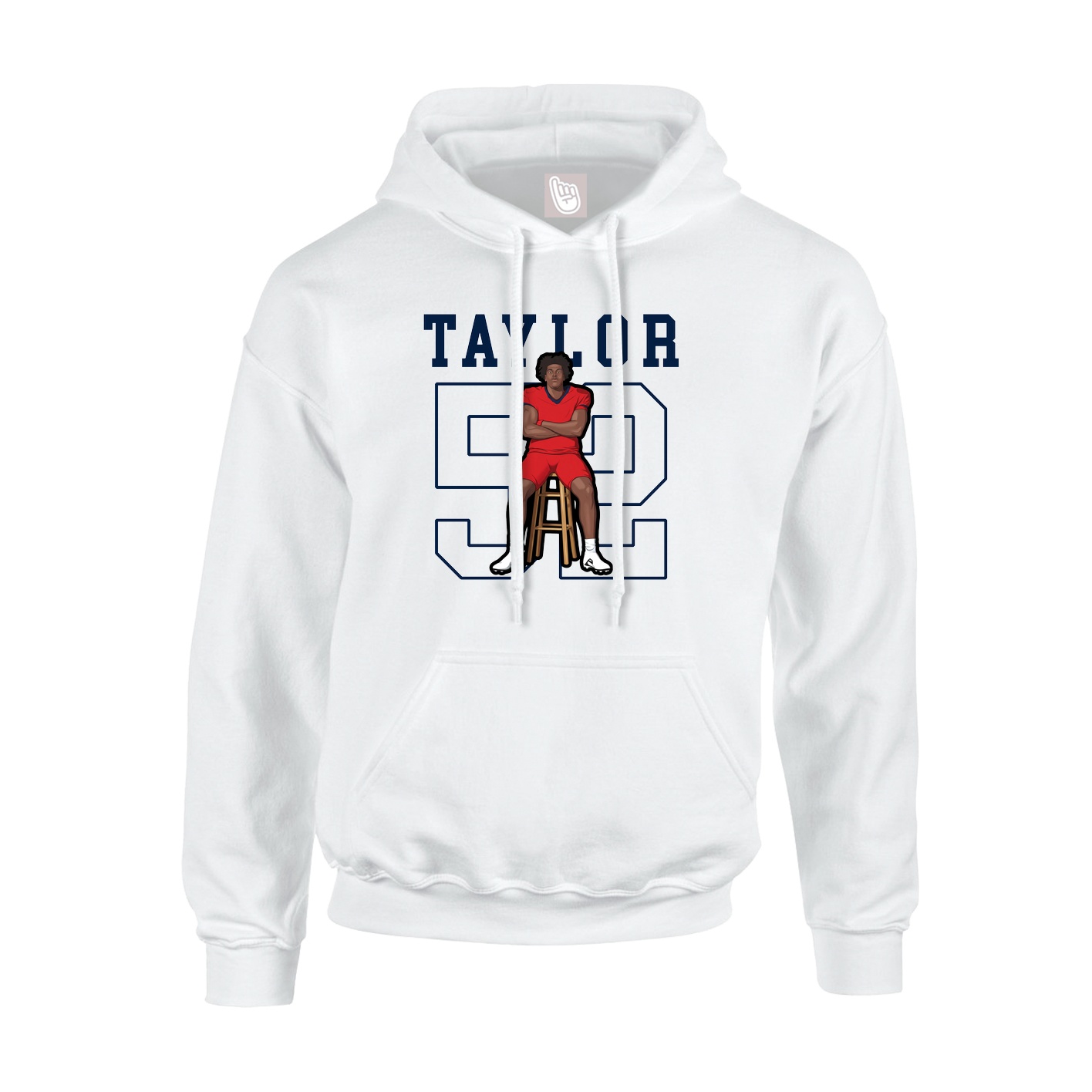 Youth Hoodie — Shirsey in White
