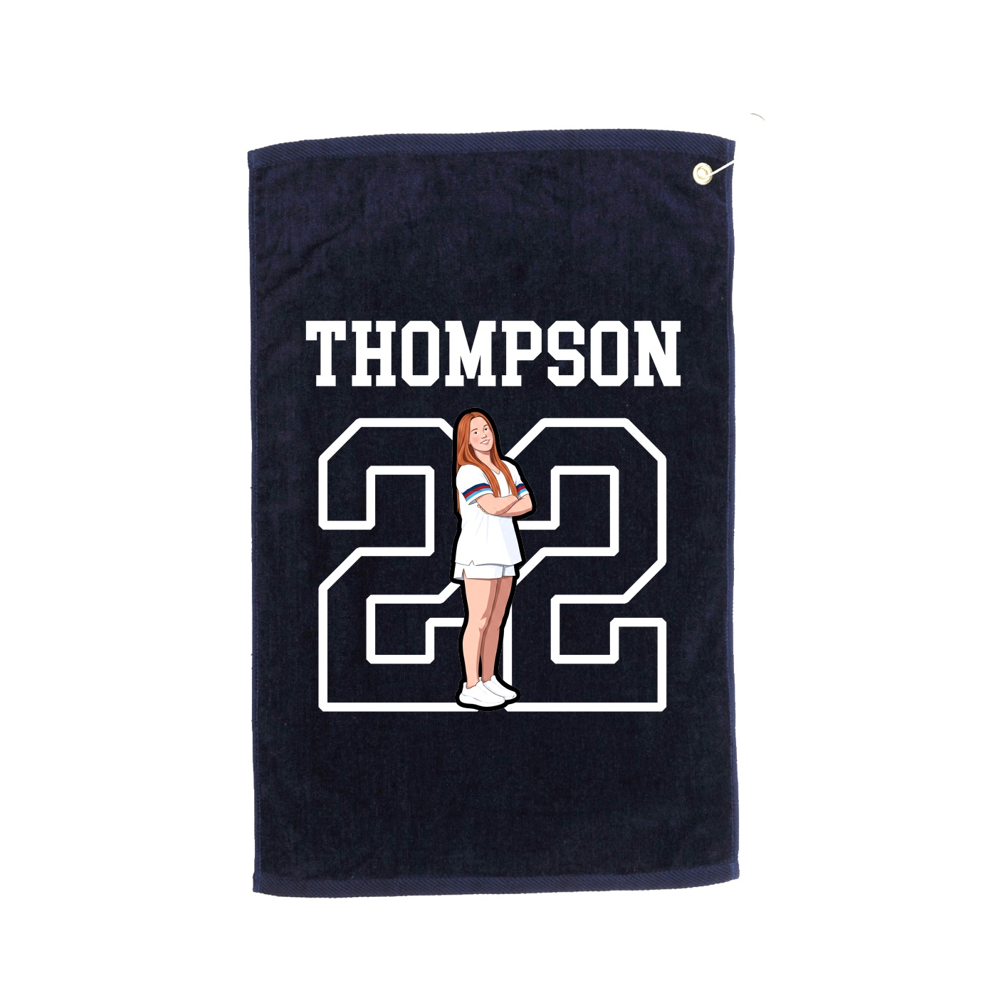 Golf Towel — Shirsey in Navy