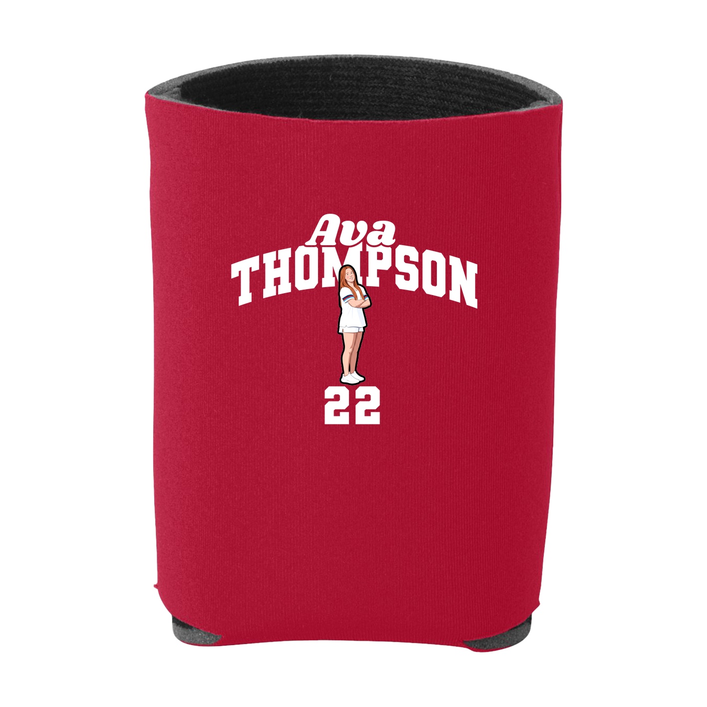 Can Holder — Signature Arch in Red