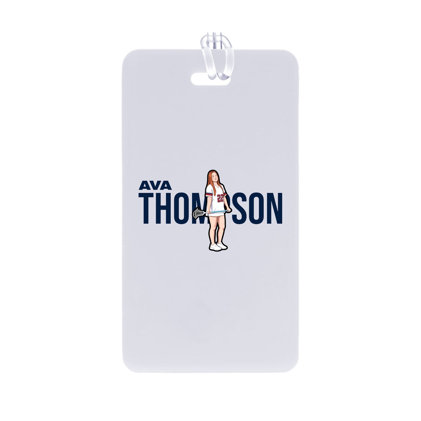 Bag Tag — Player Name in Classic