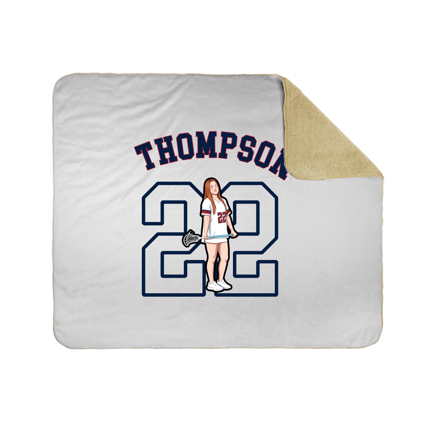 Throw Blanket — Shirsey Arch in White