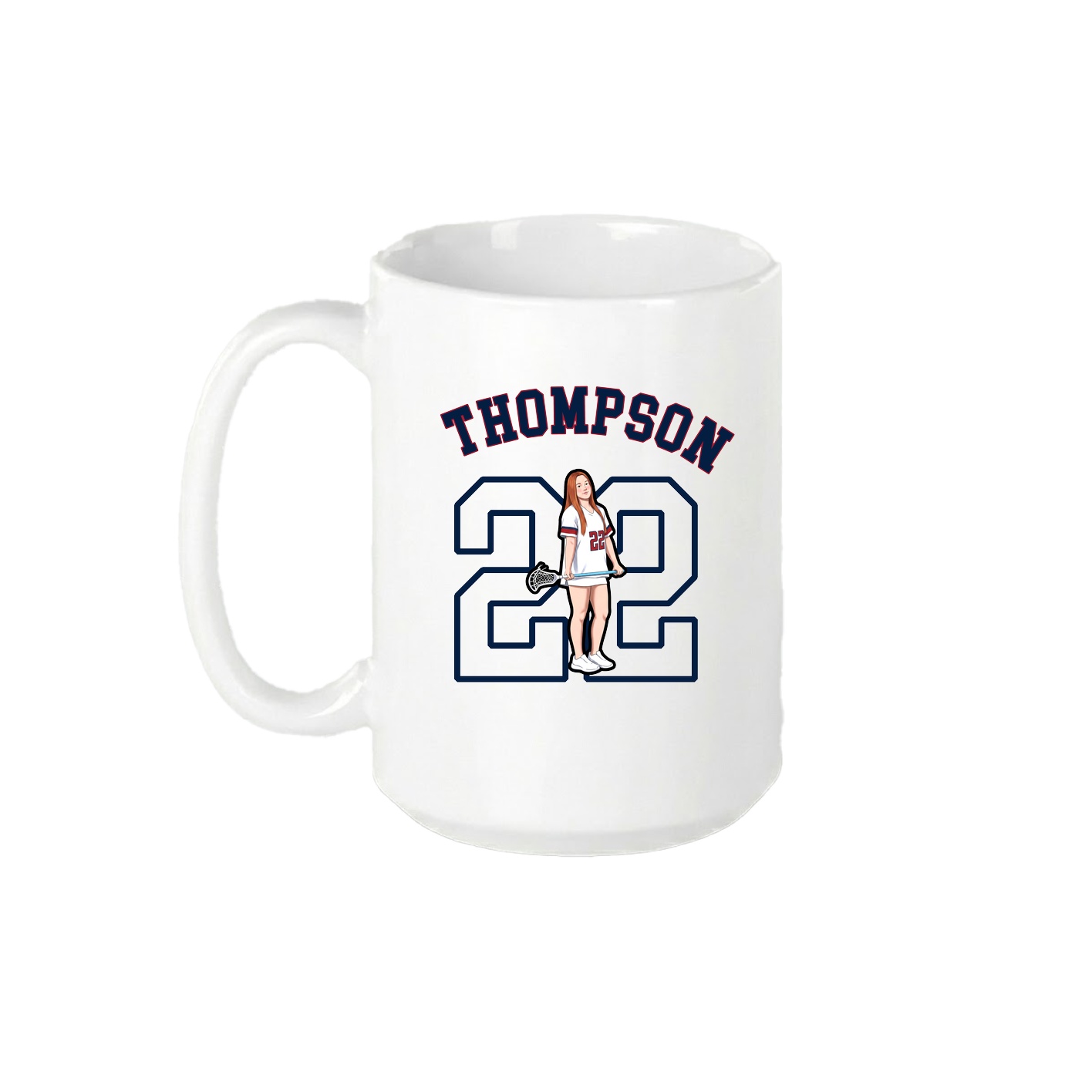 15oz Coffee Mug — Shirsey Arch in White