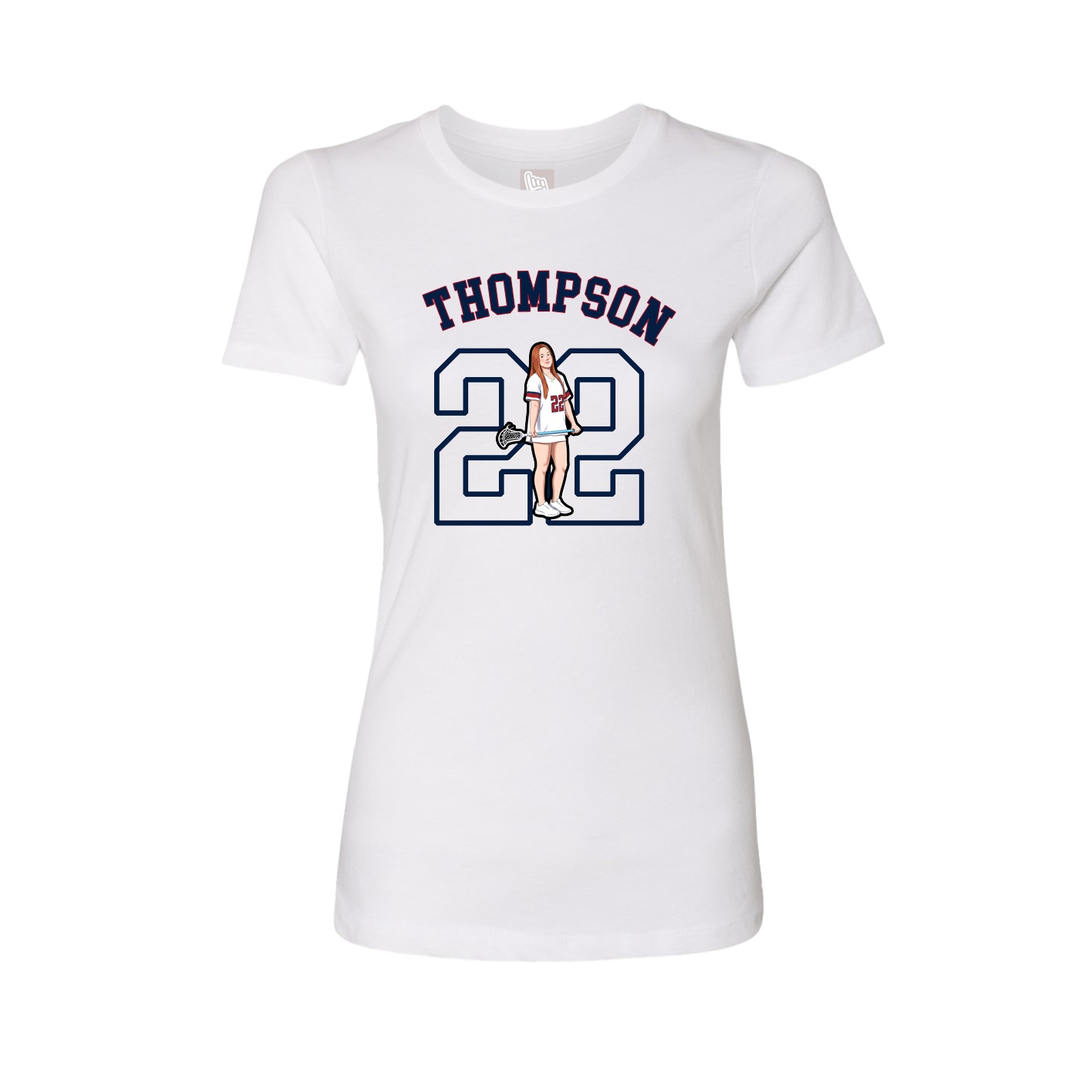 Womens Tee — Shirsey Arch in White
