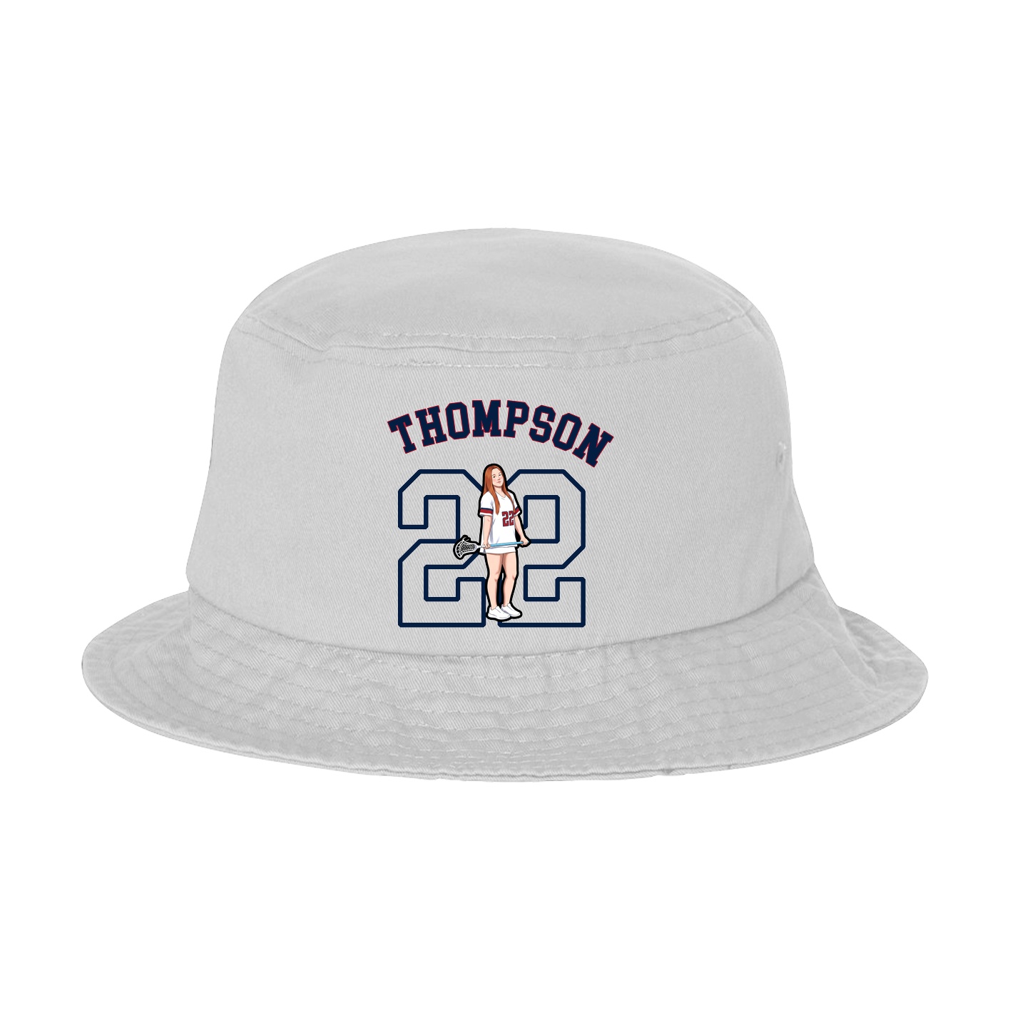 Bucket Cap — Shirsey Arch in White