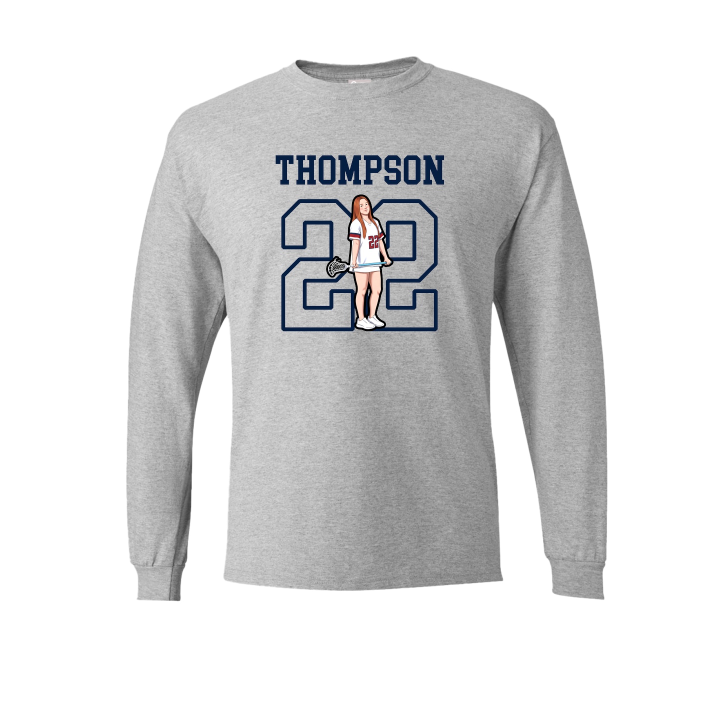 Long Sleeve Tee — Shirsey in Grey