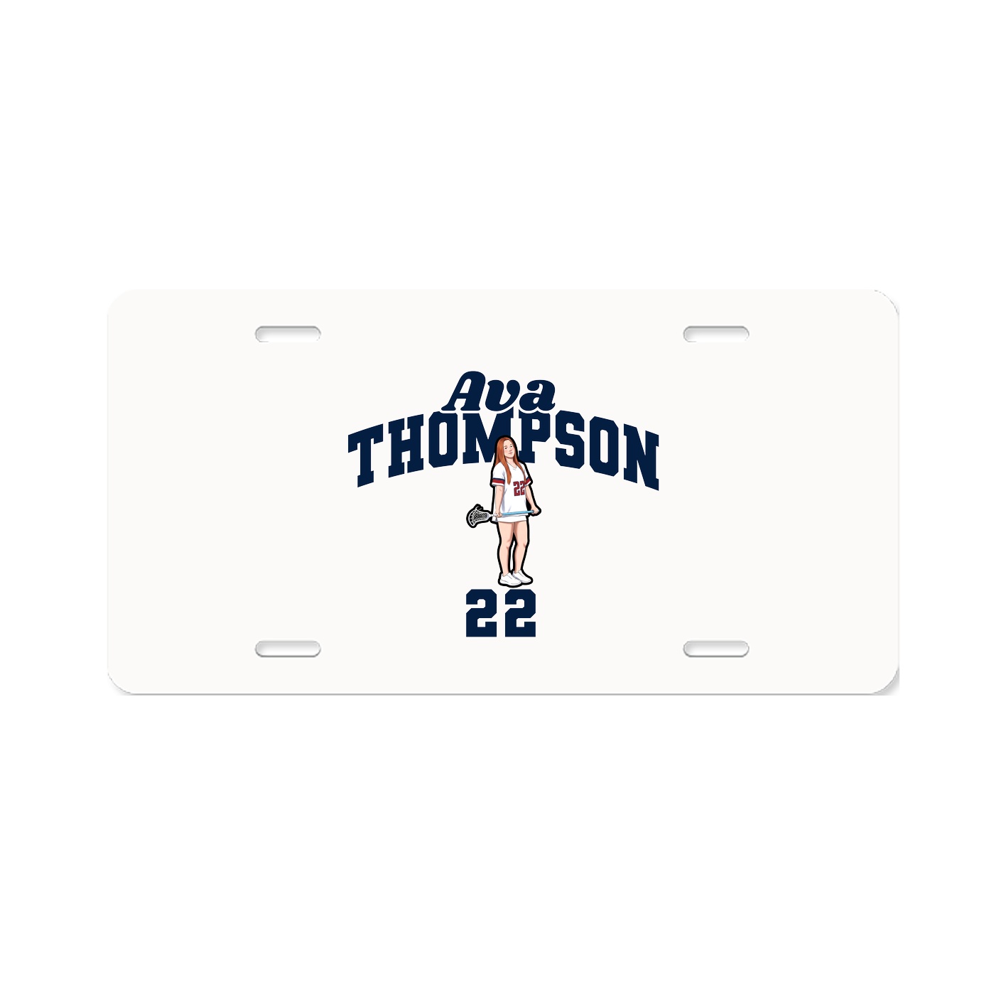 License Plate — Signature Arch in Classic