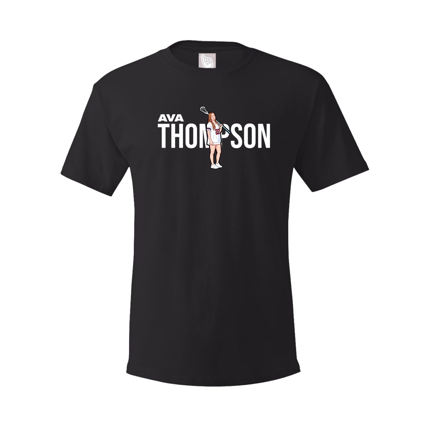 Tee — Player Name in Black