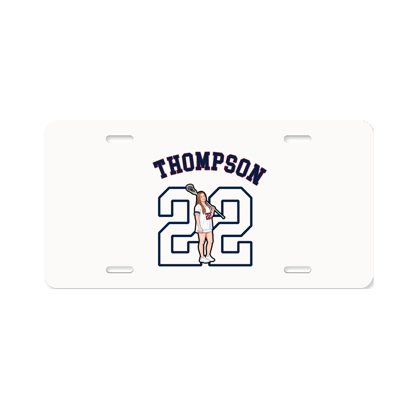 License Plate — Shirsey Arch in Classic