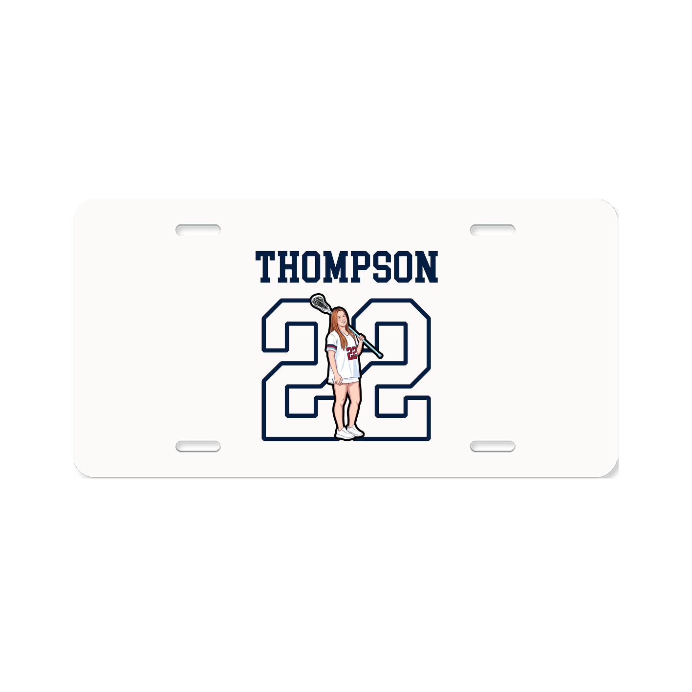 License Plate — Shirsey in Classic