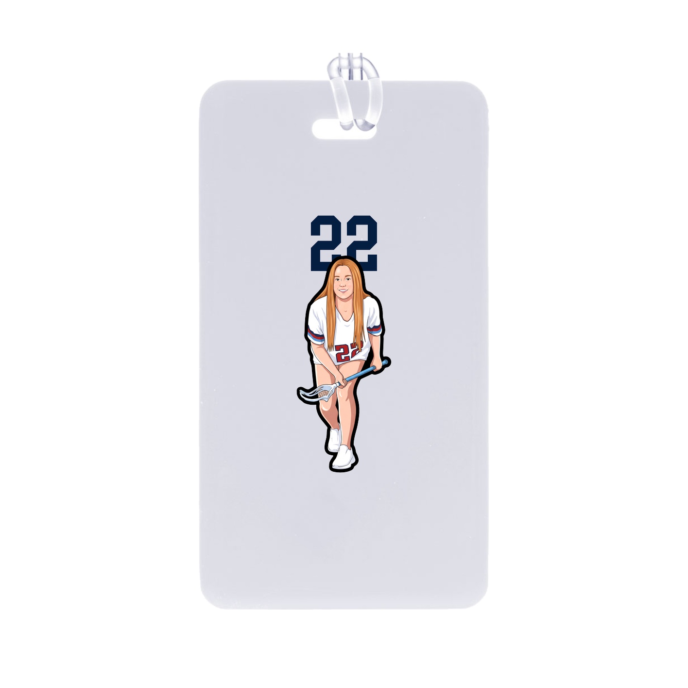Bag Tag — Number Top in Classic