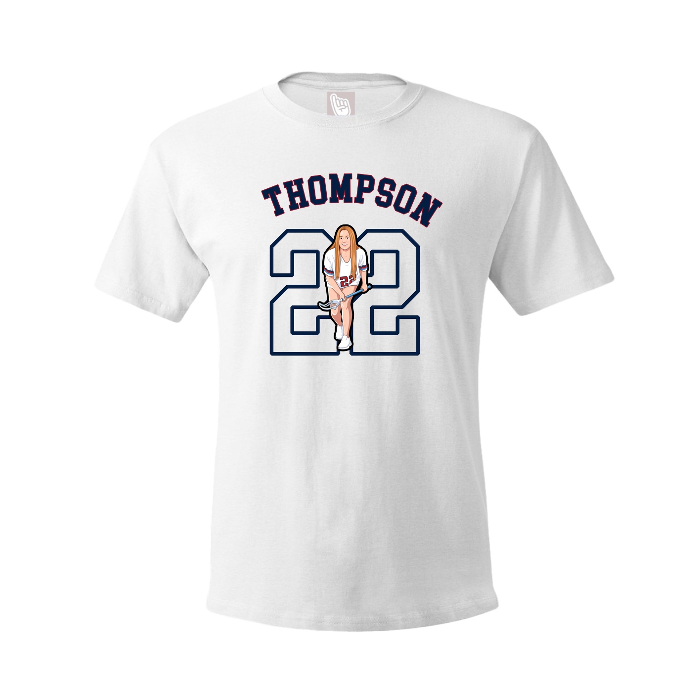 Youth Tee — Shirsey Arch in White