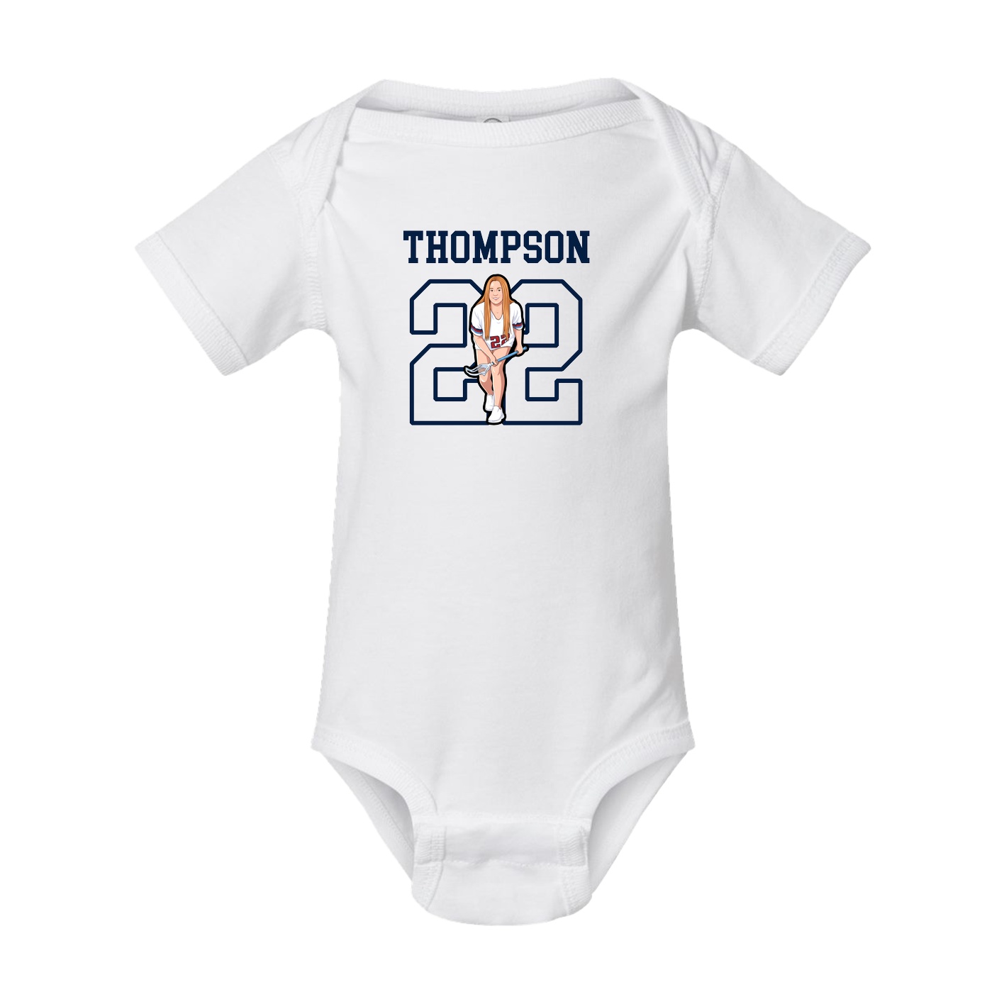 Baby Onesie — Shirsey in White