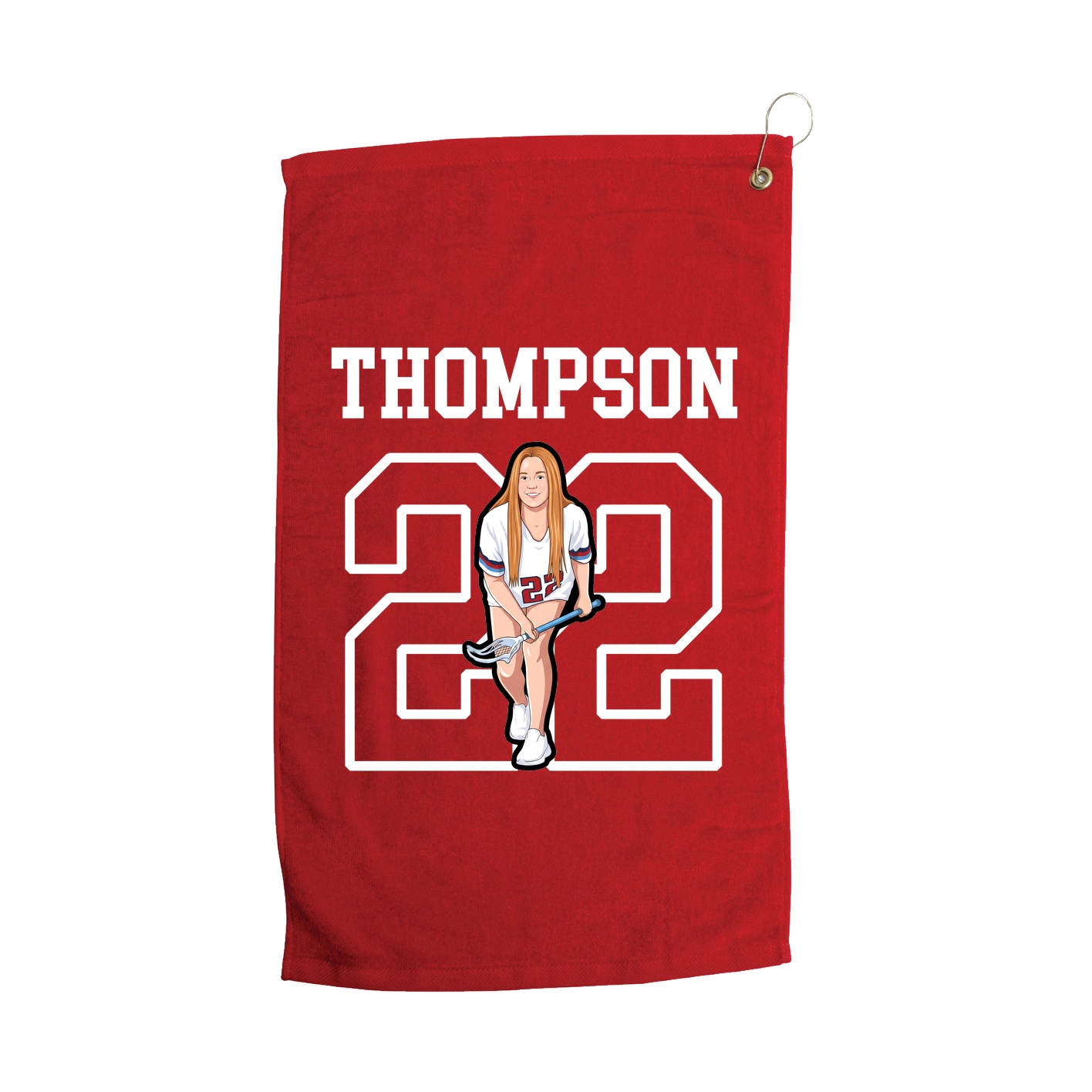 Golf Towel — Shirsey in Red