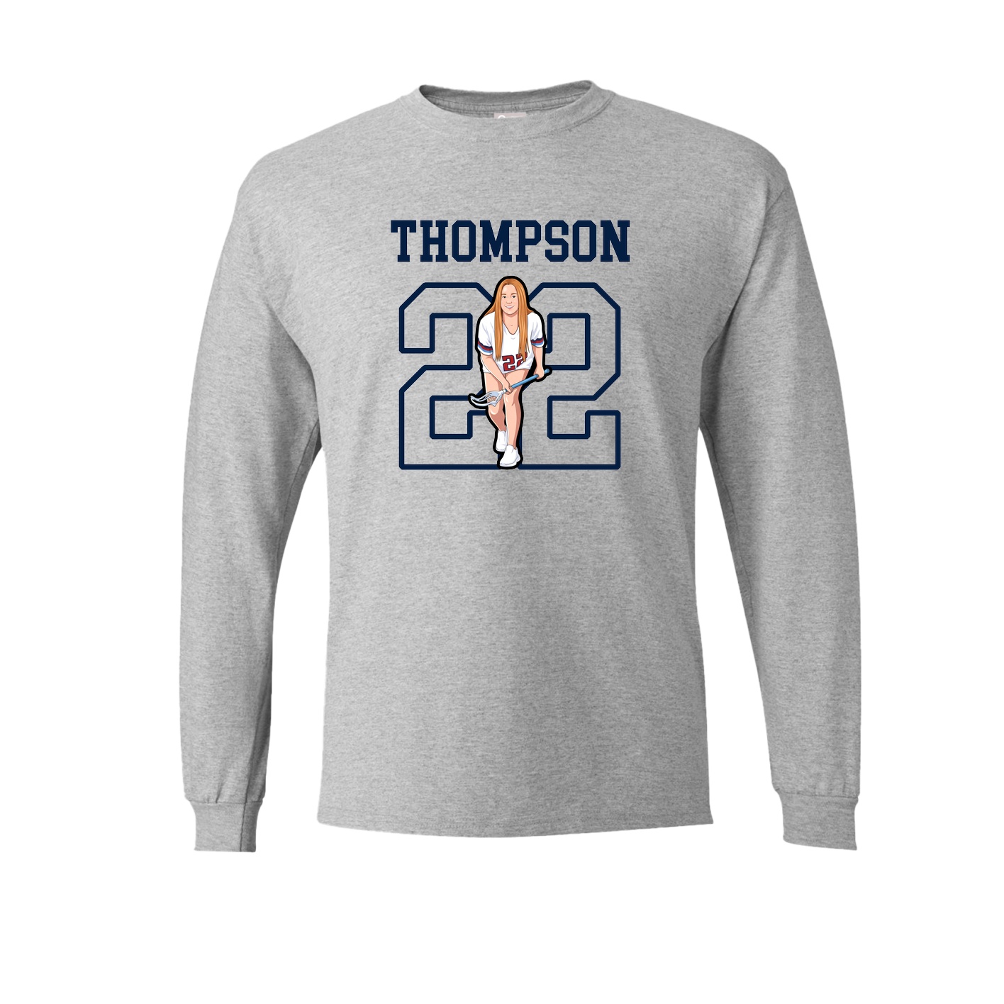 Long Sleeve Tee — Shirsey in Grey