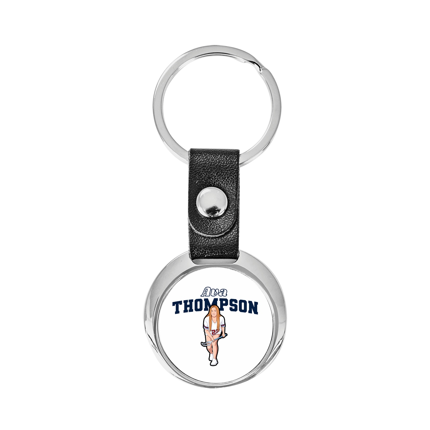 Key Chain — Name Arch in Classic