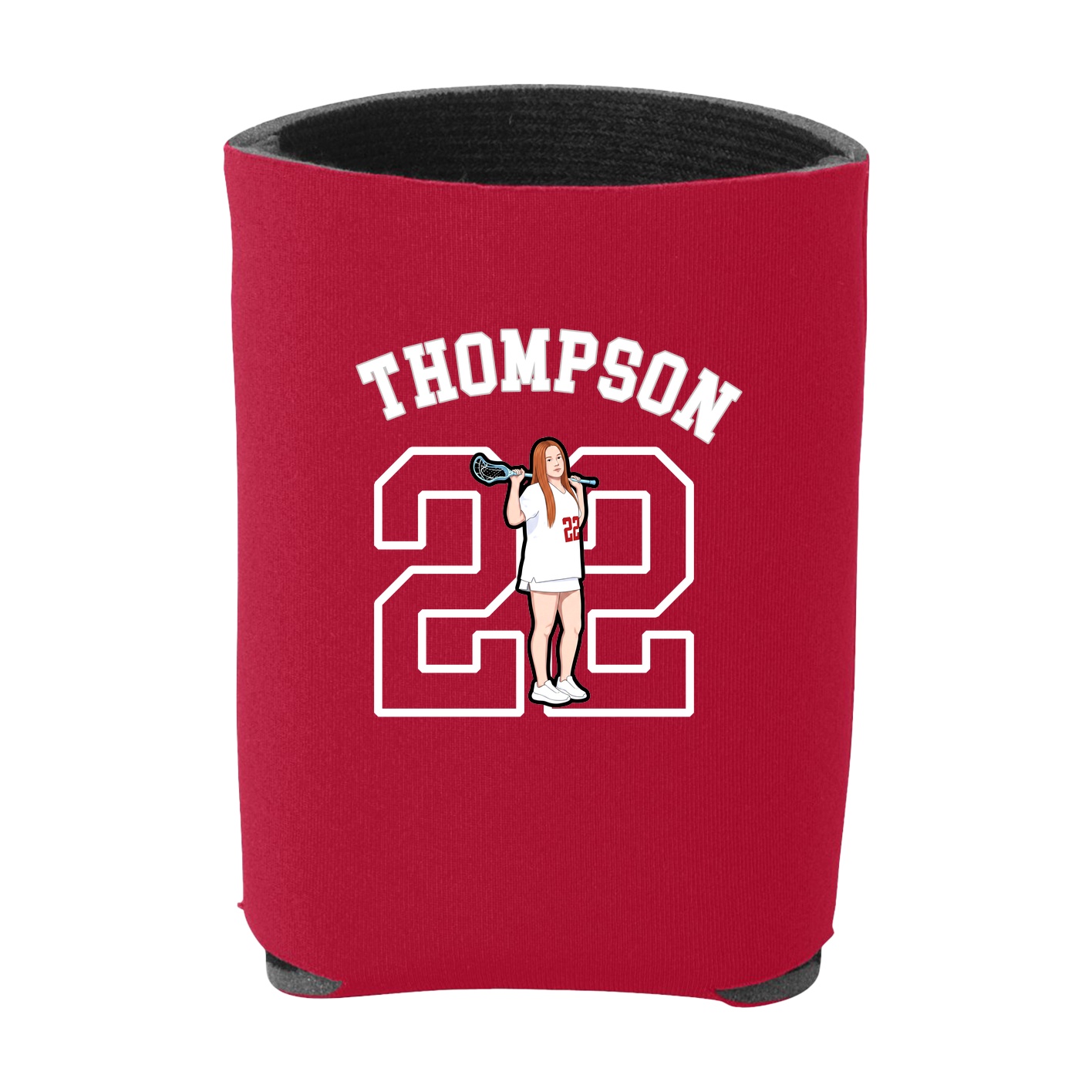 Can Holder — Shirsey Arch in Red