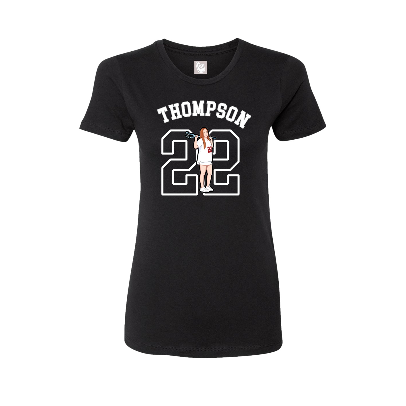 Womens Tee — Shirsey Arch in Black