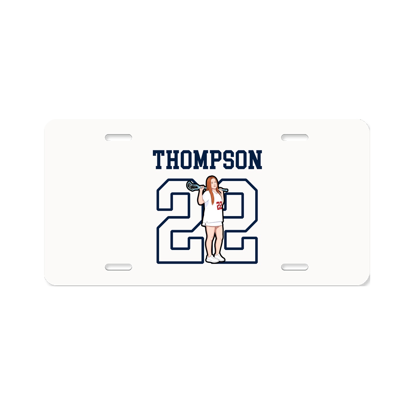 License Plate — Shirsey in Classic