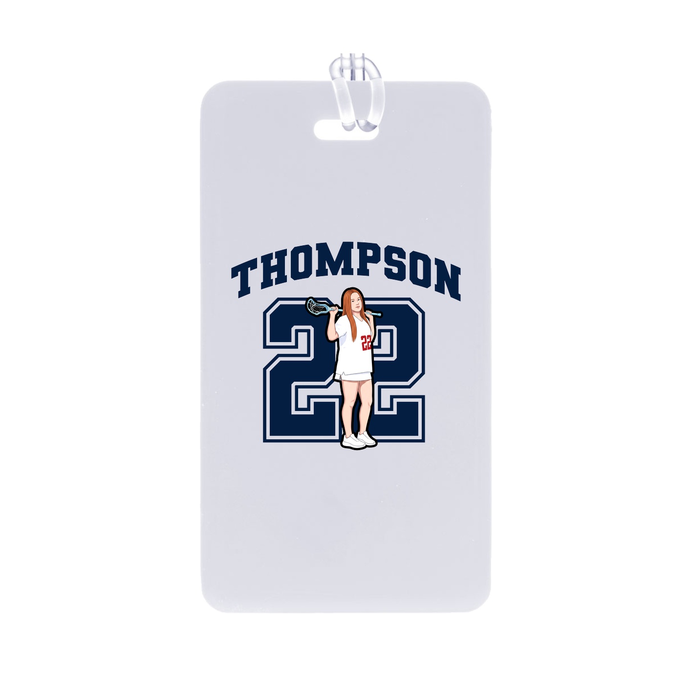 Bag Tag — Number in Classic