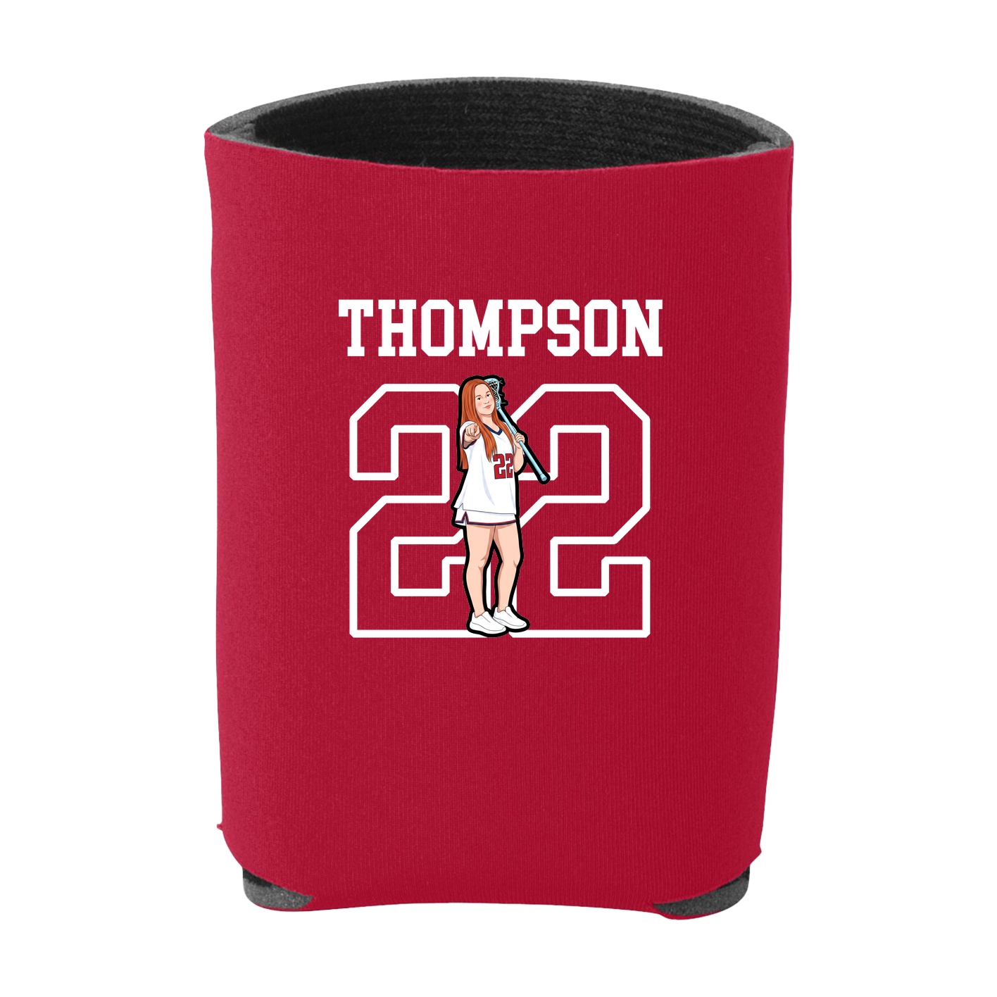 Can Holder — Shirsey in Red