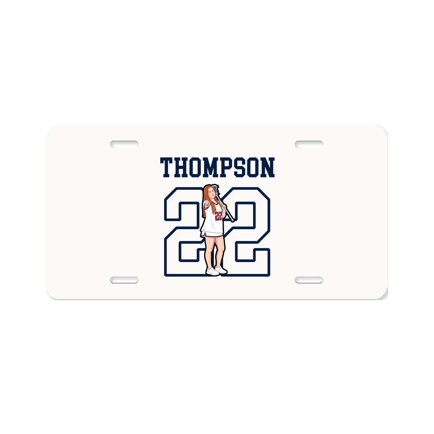 License Plate — Shirsey in Classic