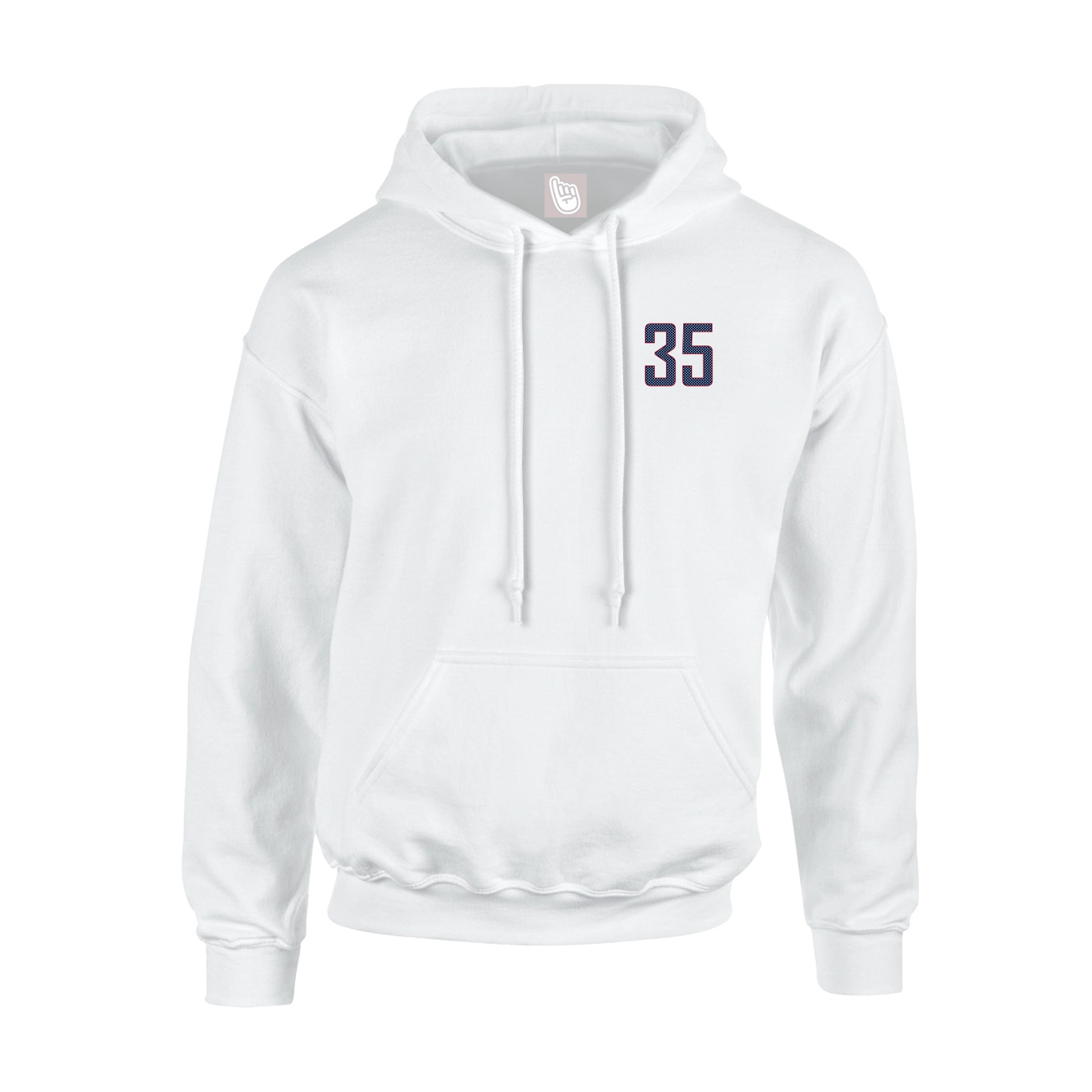 Hoodie — Front Shirsy in White