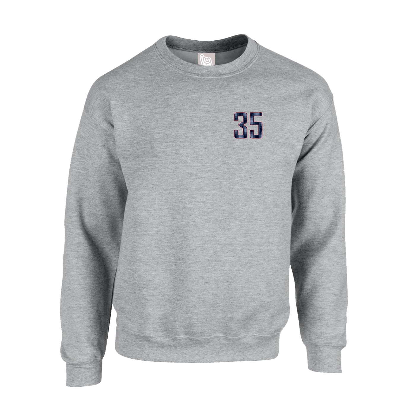 Fleece Crew — Front Shirsy in Grey