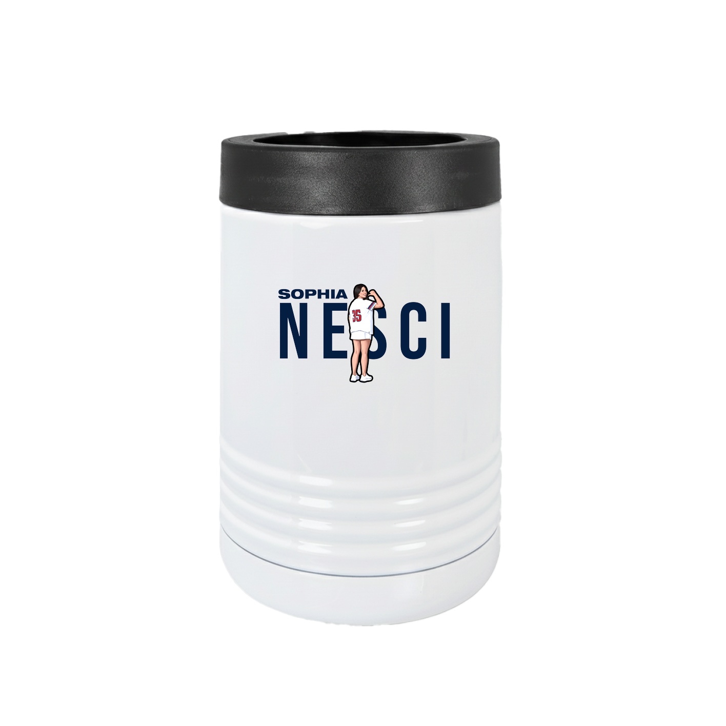 Beverage Holder — Player Name in White